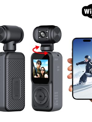 Panoramic Sports Camera Handheld DV Outdoor HD 4K Dual Lens Cycling Recorder Camera